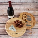 Custom Cheese Board with Tool Set