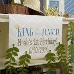 Personalized Birthday Table Runner