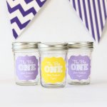 Personalized Milestone Birthday Mason Jars