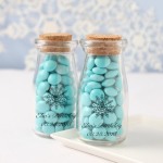 Personalized Printed Birthday Vintage Milk Jars