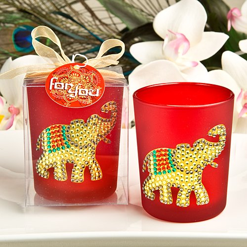 Elephant Votive Candle Holder