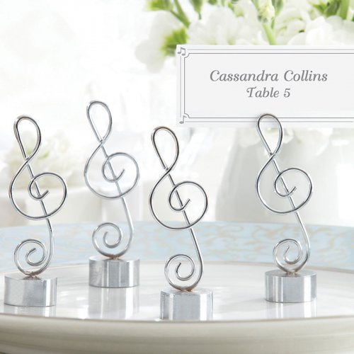 Music Note Place Card/Photo Holder