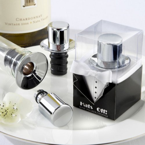 Top Hat Wine Pourer/Bottle stopper