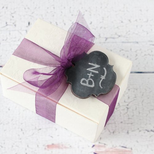 Chalkboard Shaped Tags