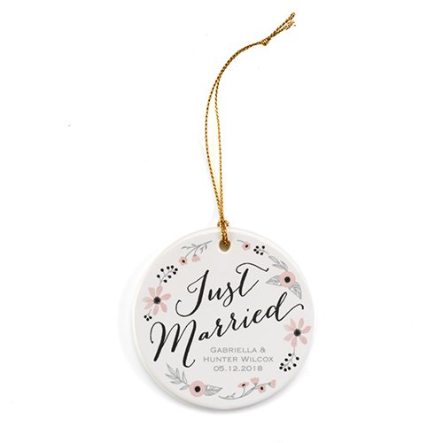 Personalized Wedding Ornament