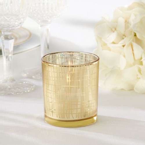 Stripe Tea Light Holder