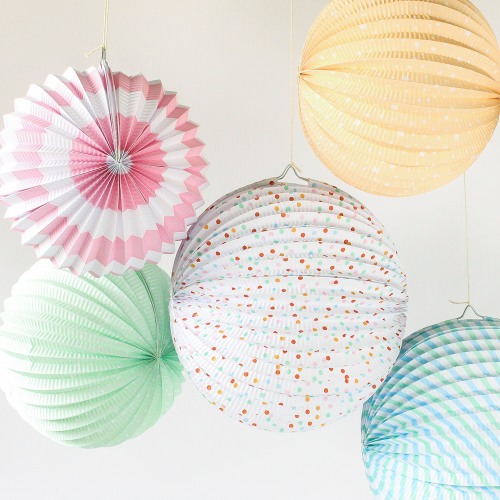 Paper Accordian Lanterns