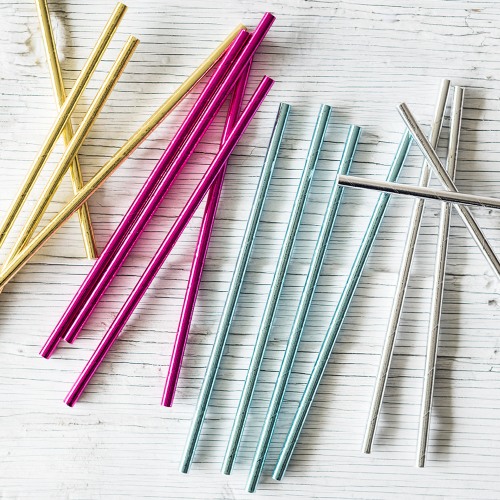 Foil Paper Straws