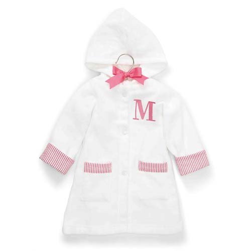 Initial Baby Bath Robe
