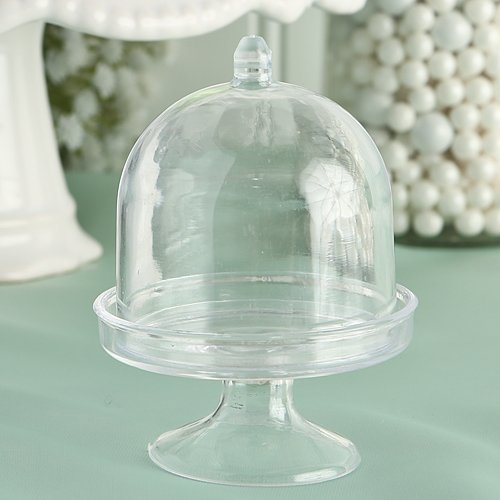 Mini Acrylic Cake Stand with Lid