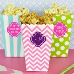 Personalized Popcorn 'n Treats Boxes