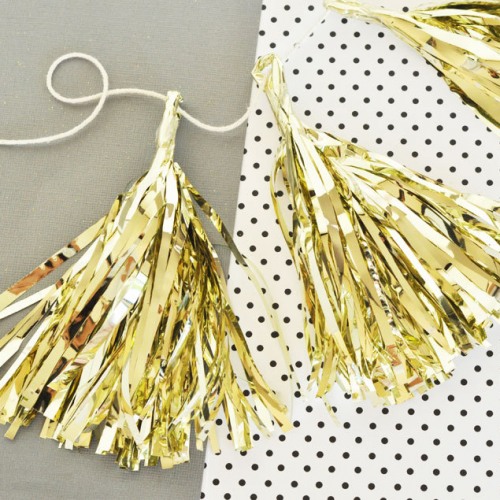 Metallic Mini Tassels