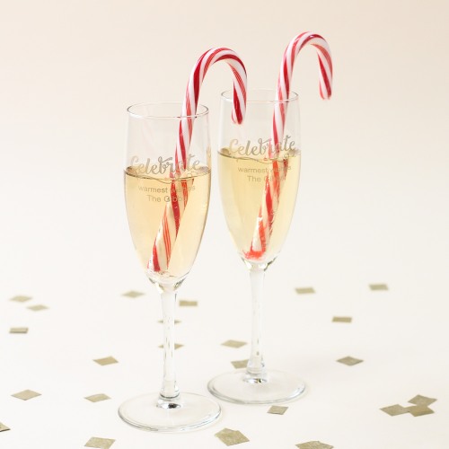 Personalized Party Champagne Flute Favors