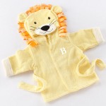 Personalized Lion Hooded Bath Robe