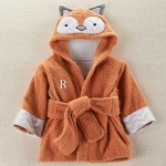 Personalized Fox Hooded Bath Robe