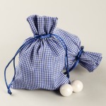 Gingham Favor Bags