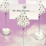 Snowflake Place Card Holders