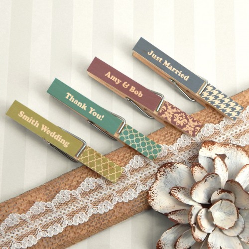 Personalized Clothespins