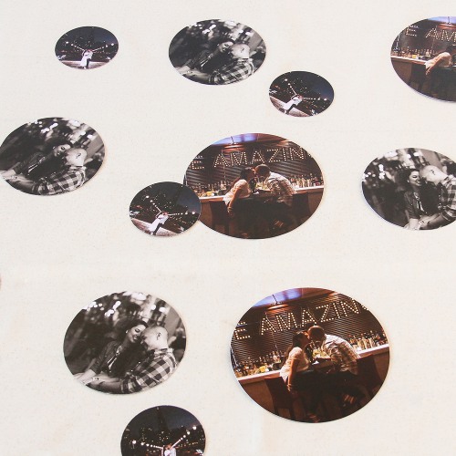 Photo Table Confetti
