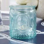 Vintage Glass Tealight Holder