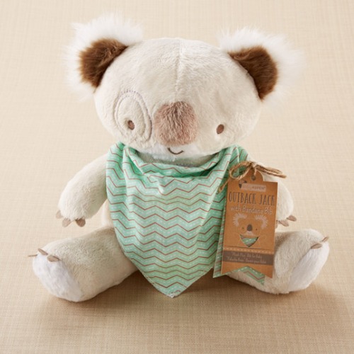 Koala Plush with Bandana Bib Gift Set