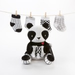 Plush Panda with Socks Gift Set