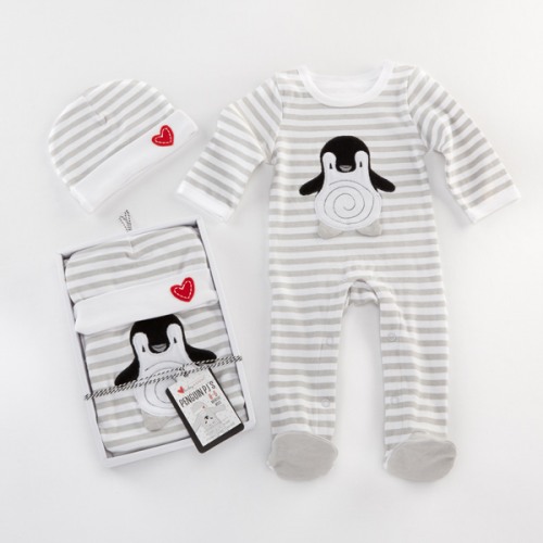 Penguin Layette Gift Set