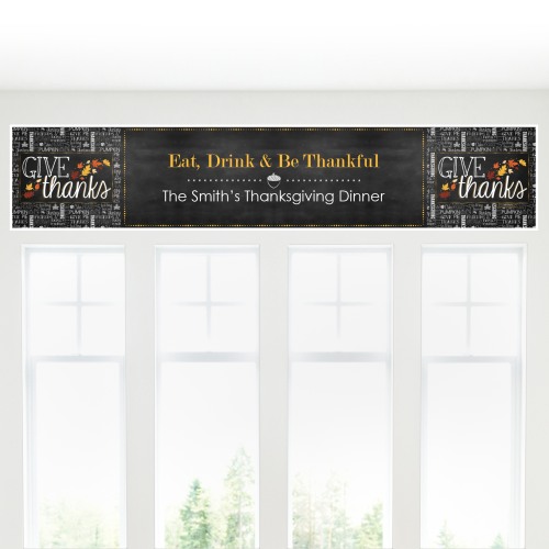 Personalized Holiday Banner