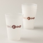 Custom Frosted Plastic Cups