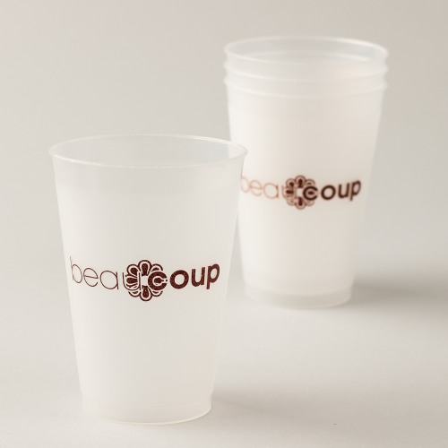 Custom Frosted Plastic Cups
