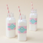 Personalized Baby Shower Plastic Bottles