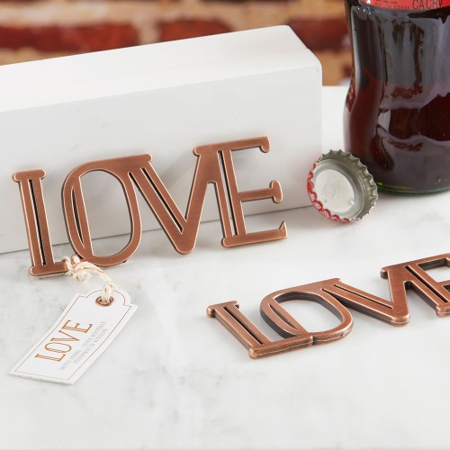 Copper Love Bottle Opener