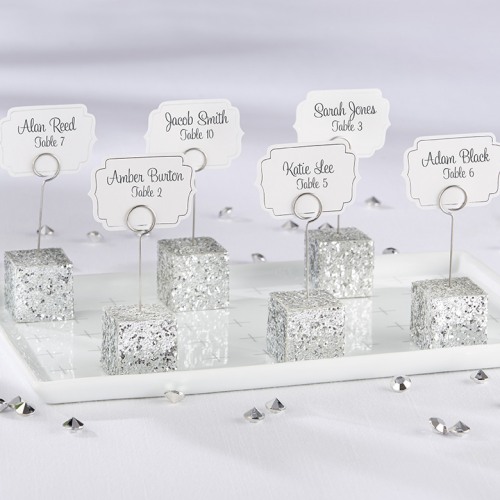 Glitter Place Card Holders
