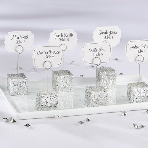 Glitter Place Card Holders