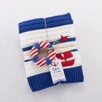 Nautical Classic Cable Knit Blanket