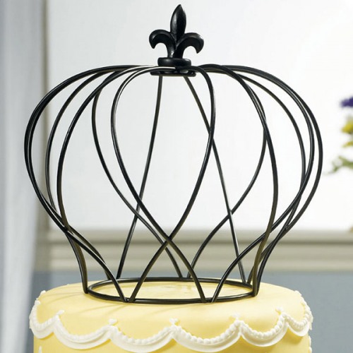 Metal Crown Decoration