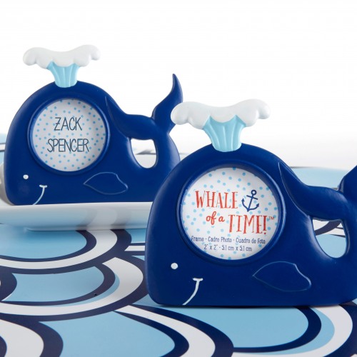 Nautical Whale Photo Frame