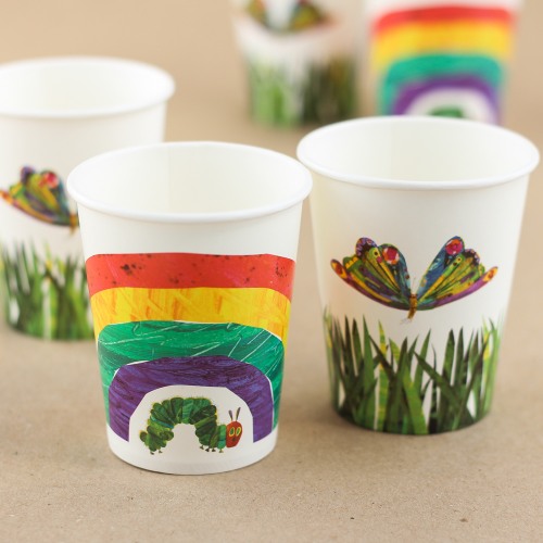 The Very Hungry Caterpillar Party Cups