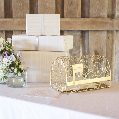 Personalized Reception Gift Card Mailbox