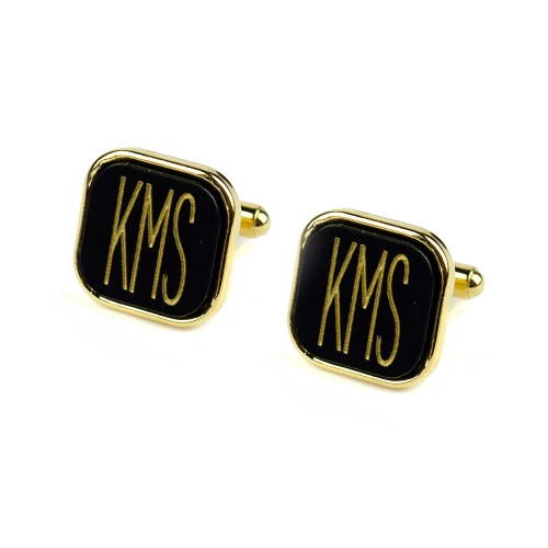 Vineyard II Monogram Cufflinks