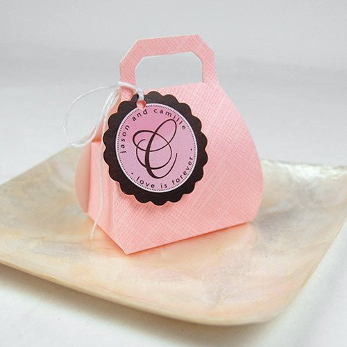 Embossed Favor Bags with Handles