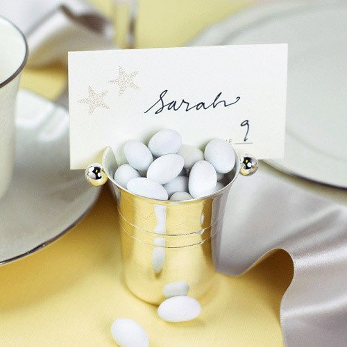 Mini Champagne Bucket Placecard Holders