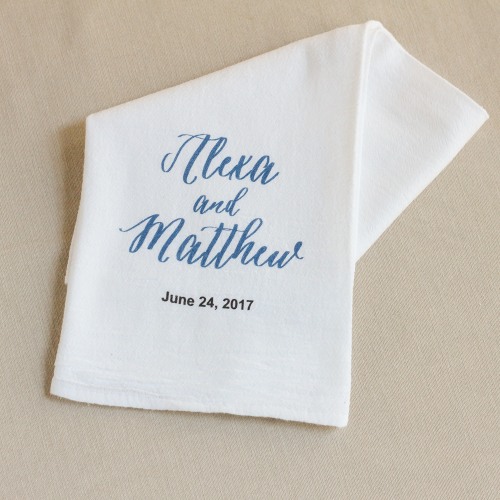 Personalized Tea Towel