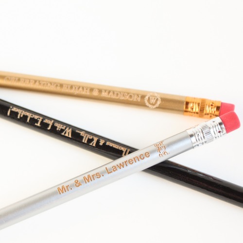Personalized Wedding Pencils