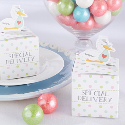 Special Delivery Stork Favor Boxes