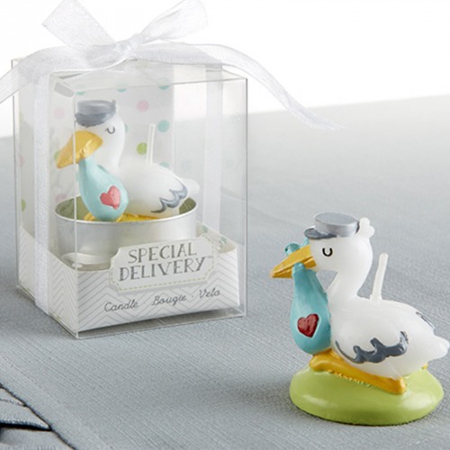 Special Delivery Stork Candles
