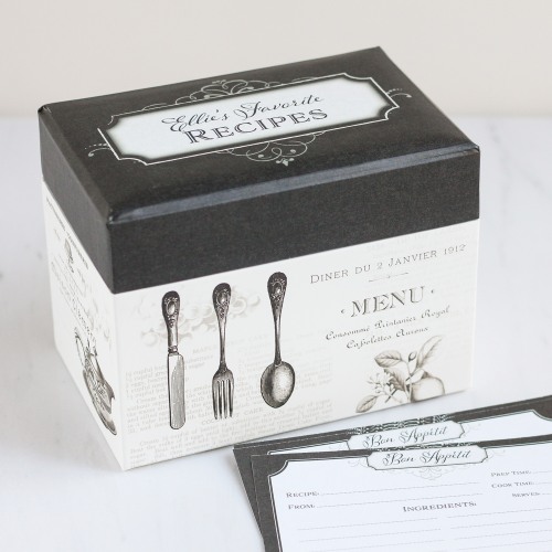 Personalized Recipe Box