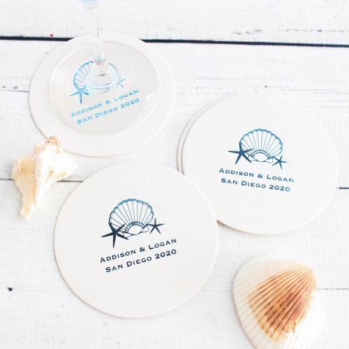 Personalized Paper Coasters