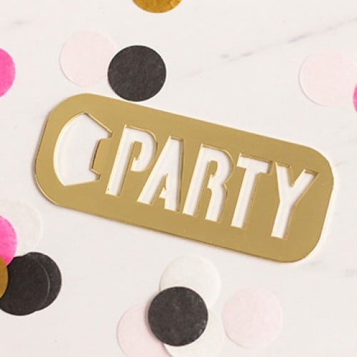 Gold Party Bottle Opener