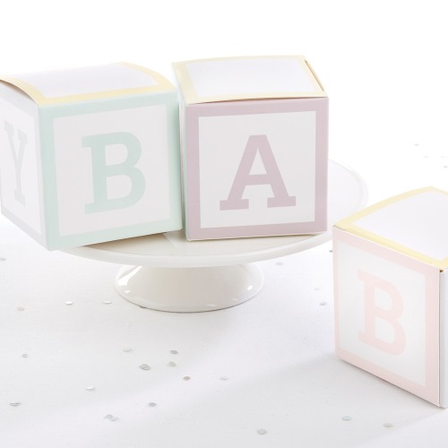 Baby Blocks Favor Box